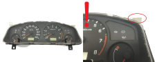 Kierroslukumittari Nissan Primera 248109F904 VDO