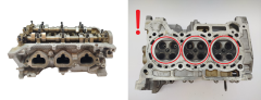 Sylinterikansi 1642R-3 110417920R 0.9 TCE H4B Dacia Renault Sylinterikansi 1642R-3 110417920R 0.9 TCE H4B Dacia Renault