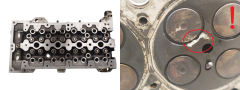 Sylinterikansi Fiat Opel 55206388 1.3 JTD CDTI 3