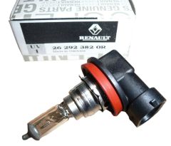 Lamppu H16 12V-19W Uusi Alkuperäinen 262923820R Renault Dacia
