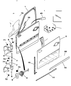 Ovi Oikea Taka Alkuperäinen Citroen C4 Picasso 9008P7 Ovi Oikea Taka Alkuperäinen Citroen C4 Picasso 9008P7
