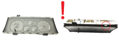Kierroslukumittari Renault Clio 1 7700831044 B 21574768-6