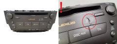 Radio-CD-soitin Lexus IS 86120-53420-3 FX-MG9857DV