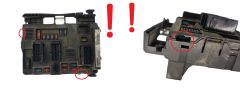 Ohjausyksikkö BSM -B3 S118470003D 9643498880 PSA Siemens 1922