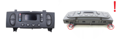 Lämmityksen Säätöyksikkö AC Renault Scenic 1 7700435401 69470002 Valeo 3