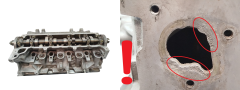 Sylinterikansi 7760 F2 7701473181 1.5 DCI Renault Nissan S79