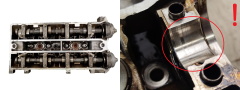 Sylinterikansi Ford XS4E-6090-BA 1.6 16V FYDA 2