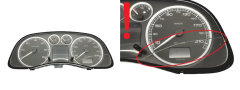Nopeusmittari Peugeot 307 9636708880 E 05 51560