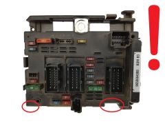Ohjausyksikkö BSM B3 9650664080 PSA Delphi 1278