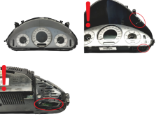 Kierroslukumittari Mercedes E W211 A2115400948 VDO