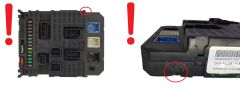 Ohjausyksikkö BSI 2004 P09-00 9659285680 PSA Valeo 1340