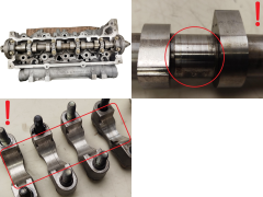 Sylinterikansi Renault Nissan 7760 F2 7701473181 1.5 DCI 2