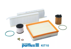 Suodatinsarja Tee Citroen Peugeot KIT10 9802348680 Purflux