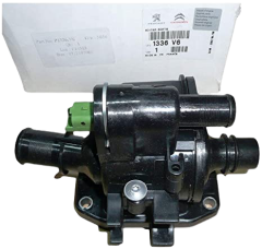 Termostaatin Kotelo Alkuperäinen Citroen Peugeot C2 C3 207 307 1.4 HDI 1336V6
