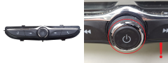 Ohjauspaneeli Radio Opel Astra K 42342525 555343750 LC7S