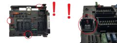 Ohjausyksikkö BSM B2 9650664180 PSA Delphi 1722