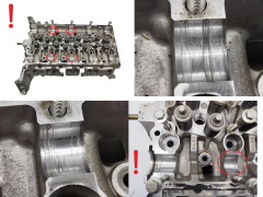 Sylinterikansi Ford Transit YC1Q-6090-BB YC1Q6090BB 2.4 TDCI F4FA