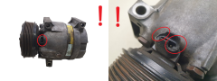Ilmastoinnin Kompressori 8200200671 1135514 Delphi 2.5 dci Renault Master 2