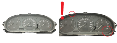Nopeusmittari Renault Scenic I 21578161-2 215781612 48310