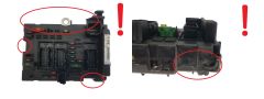 Ohjausyksikkö BSM B3 9650664080 PSA Delphi 2095