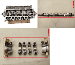 Sylinterikansi Renault Nissan 949716F0 110410442R 1.5 DCI 6