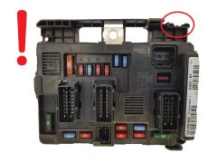 Ohjausyksikkö BSM-B3 9650618480 U118470003L PSA Siemens 1498