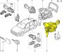 Tavaratilan Lukon Taka Uusi Alkuperäinen Renault Megane 1 7701470388