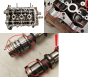 Sylinterikansi Toyota Aygo 1KR 1611541580 1.0 12v C1 107 2