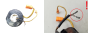 Ilmatyynyn liukurenka Opel 90491755 GM