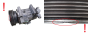 Ilmastoinnin Kompressori 8200365787--A SD6V12 1452 Sanden Renault Nissan 1000