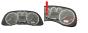 Nopeusmittari Peugeot 307 9651299680 C 00 48089