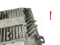 Ohjausyksikkö 6M51-12A650-YB 5WS40512B-T Ford Siemens 58212