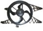 Jäähdyttimen Tuuletin Alkuperäinen Renault Twingo II Clio II Modus 8200066098