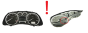 Nopeusmittari Peugeot 307 9636708880 E 05 51715