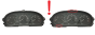 Nopeusmittari Renault Megane 1 Scenic 1 7700847782 D 57256