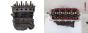 Moottori D4FB712 D4F712 7701473186 1.2 16v Renault Kangoo Clio 2 S8