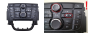 Ohjauspaneeli Radio Opel Meriva B 13362776 CD400