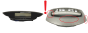Kierroslukumittari Citroen C4 P96613462ZD 59631