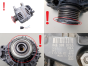 Laturi 045903023A Bosch 0124515022 120A VW AG