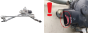 Pyyhkijämekanismi Renault Captur 288001161R Mitsuba 1063