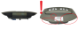 Kierroslukumittari Citroen C4 P96613462ZD 61067