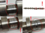 Nokka-akseli 130209609R Dacia Renault Nissan 1.2 TCe 1.2 DIG-T