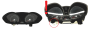 Kierroslukumittari Ford Fiesta VP8A6F-10894-BC 53606