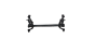 Akselipalkki Taka Regenerowana Peugeot 206 SW Kombi z ABS