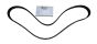 Laturin Hihna Alkuperäinen 6PK 117202503R Renault