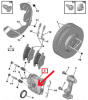 Jarrusatula Vasen Etu Uusi Alkuperäinen 4400V3 4400.V3 Citroen Peugeot