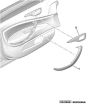 Ovenlista Oikea Etu Alkuperäinen Citroen C5 3 96785143CL