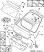 Äänieristys Taka Alkuperäinen Citroen Peugeot C4 8748GA