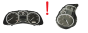 Nopeusmittari Peugeot 307 9651299680 E 01 48093
