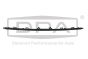 Puskurilista 2GM853240 88531818002 VW T-Cross DPA